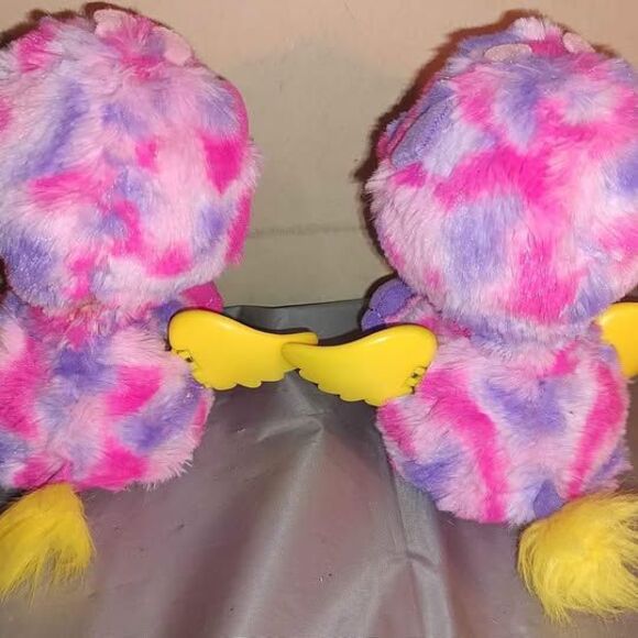 2 Hatchimal Giraven Hatching Egg Twin Interactive Dragon Pink Purple WORKS - Picture 6 of 7